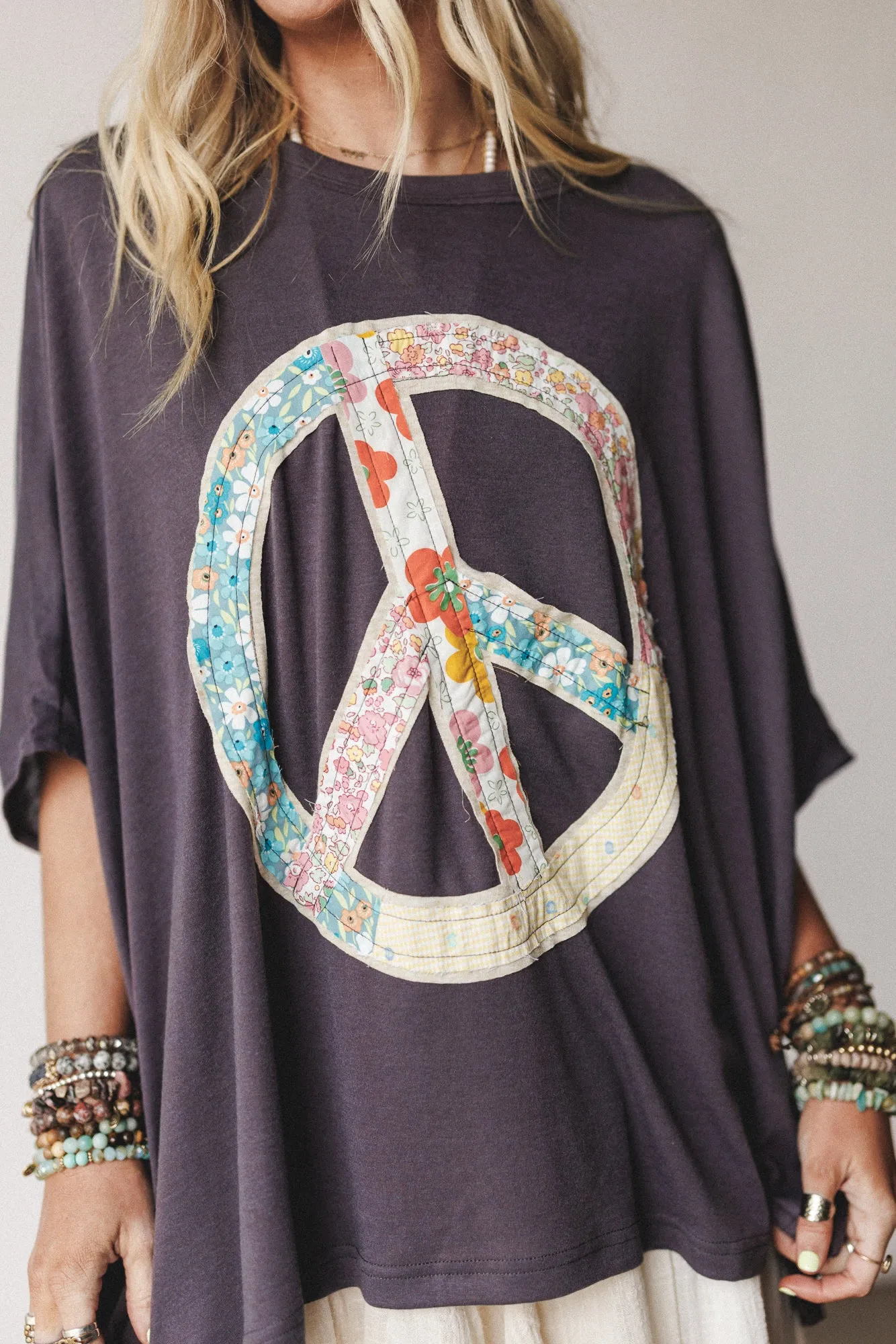 Peaceful Layers Tunic - Smoke