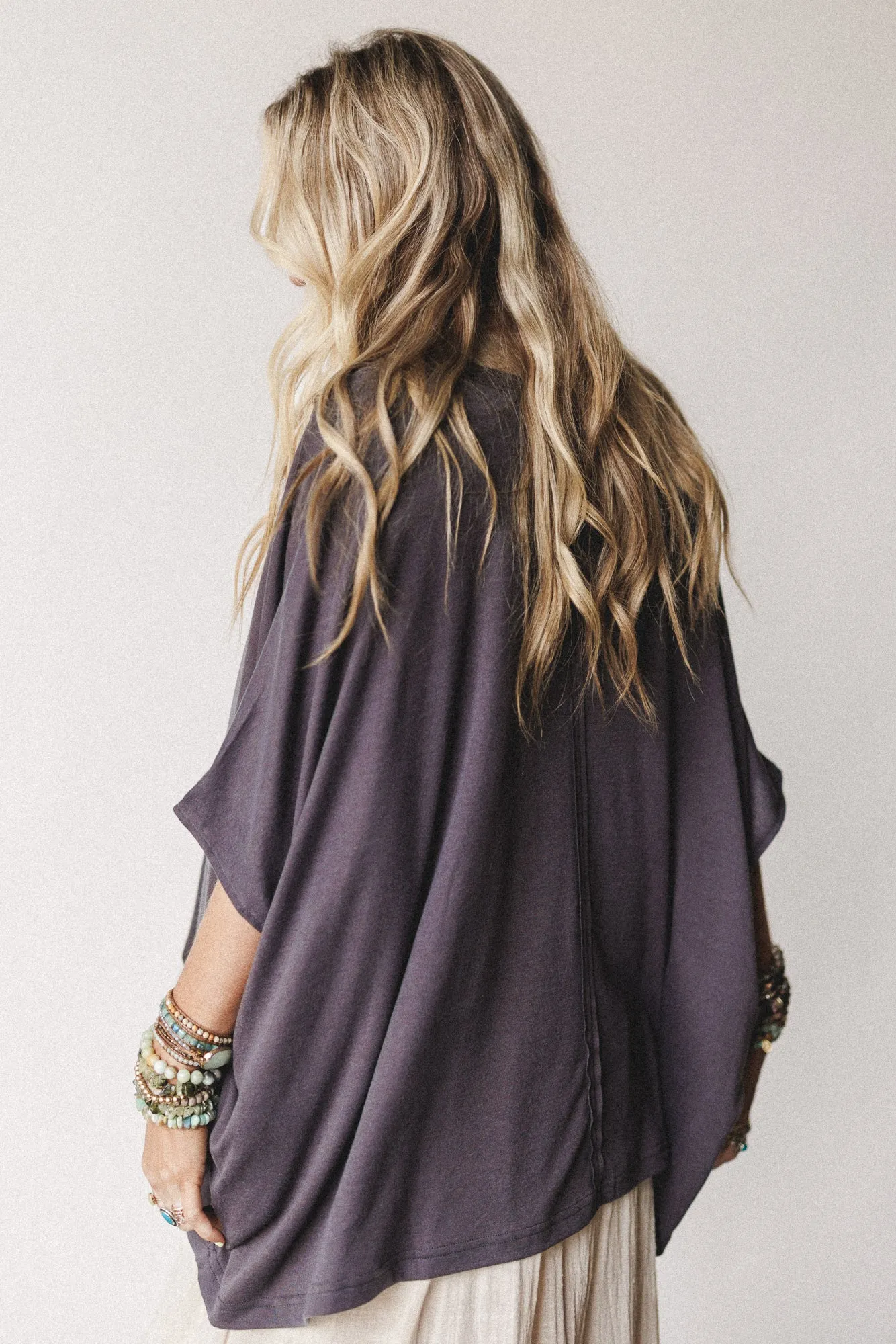 Peaceful Layers Tunic - Smoke