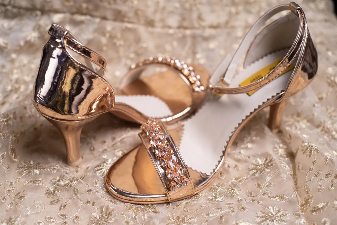 Peach Fancy Sandal