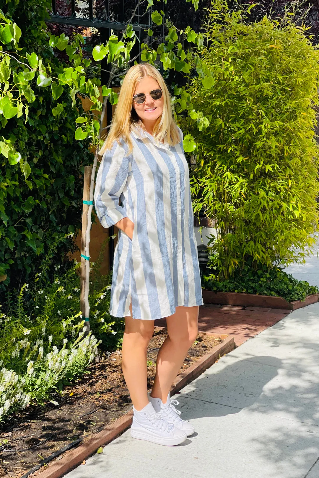Piironki Helsinki Linen Anna Shirt Dress