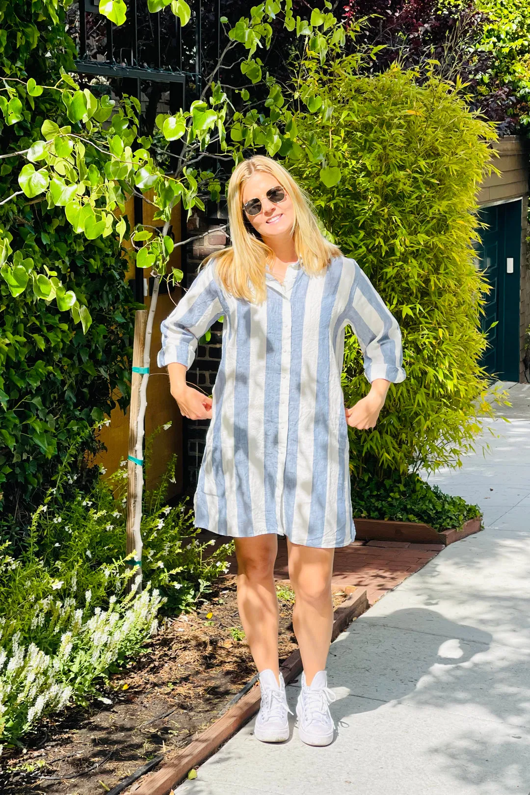Piironki Helsinki Linen Anna Shirt Dress
