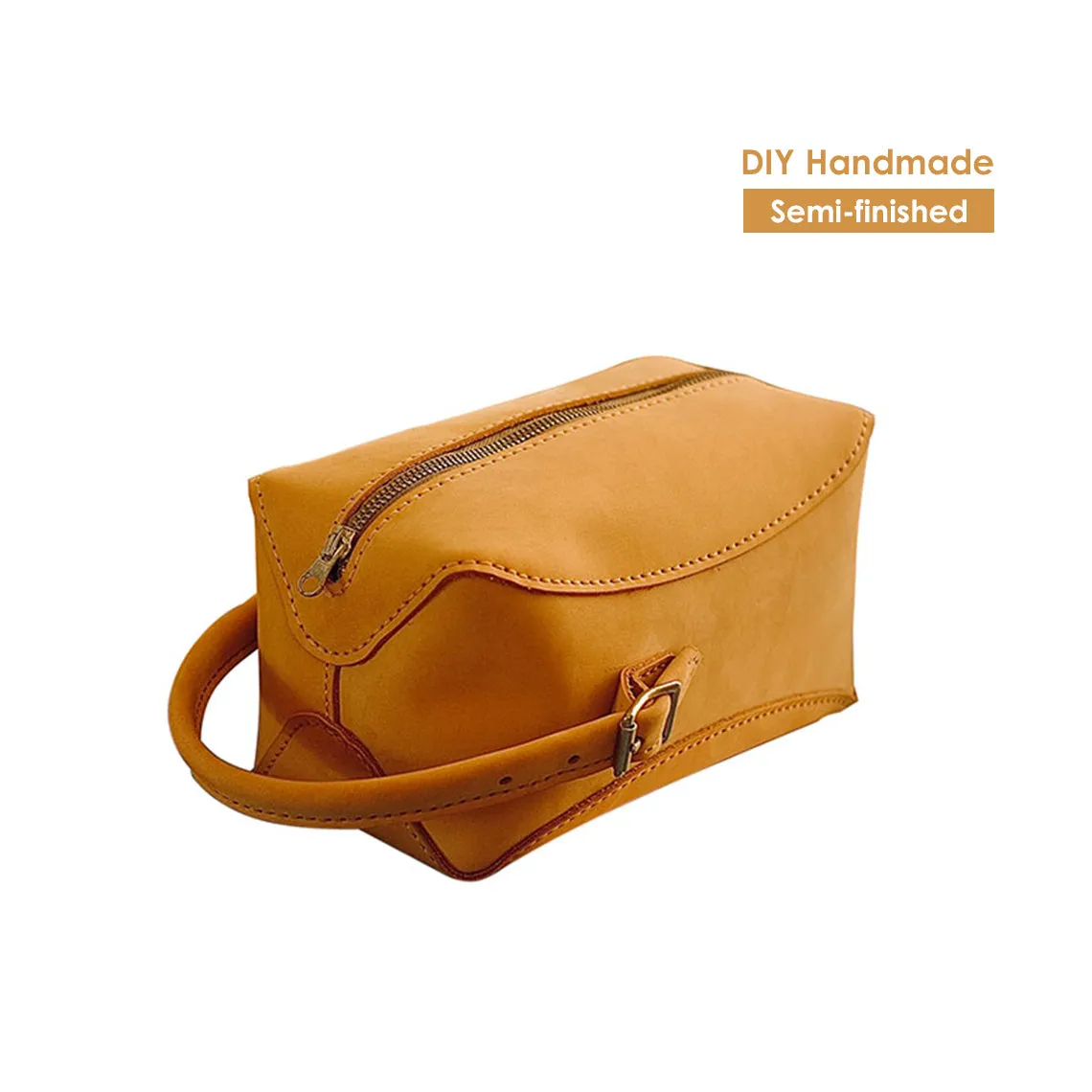 POPSEWING® Nubuck Leather Makeup Bag & Toiletry Bag DIY Kit