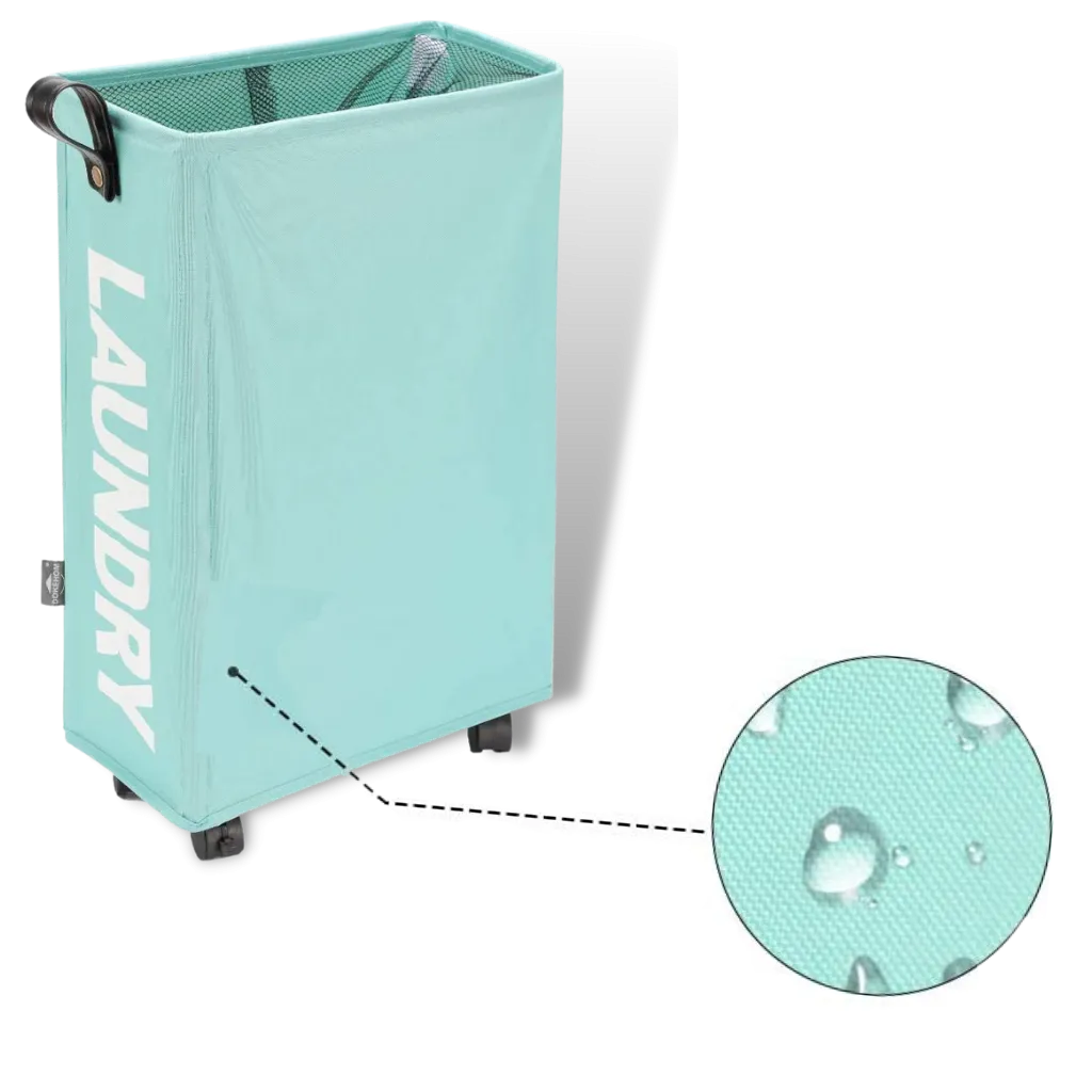 Portable Laundry Basket with Wheels