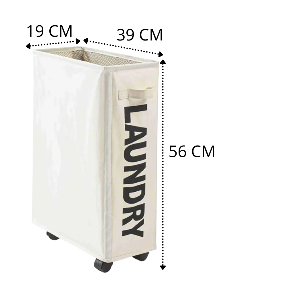 Portable Laundry Basket with Wheels