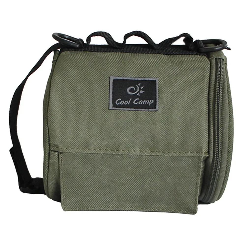 Portable Outdoor Camping Tissue Case with Hook - Oxford Cloth Tissue Holder, Toilet Paper Storage Box for Picnic, Hiking, and Camping