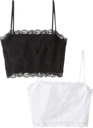 Pure Style Girlfriends Camiflage Bralette (Pack of Two)