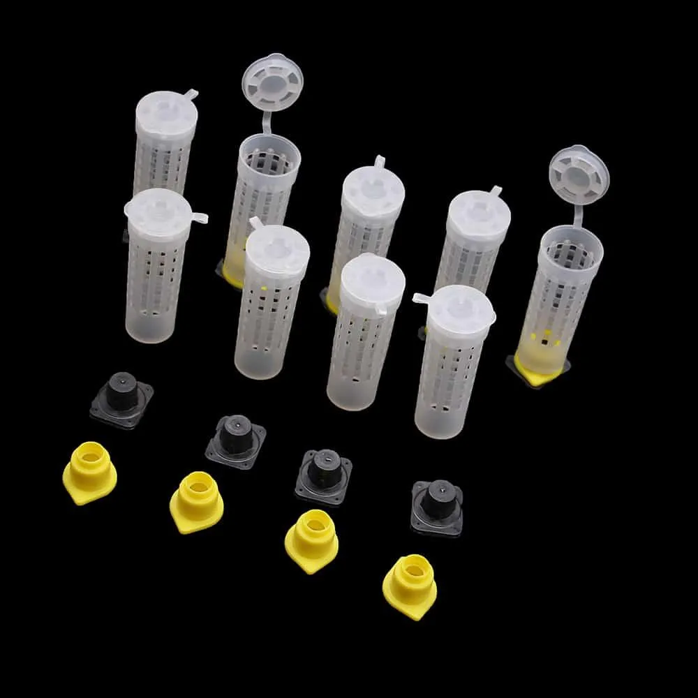 Queen Rearing Kit 50 pcs Set Cages Cups