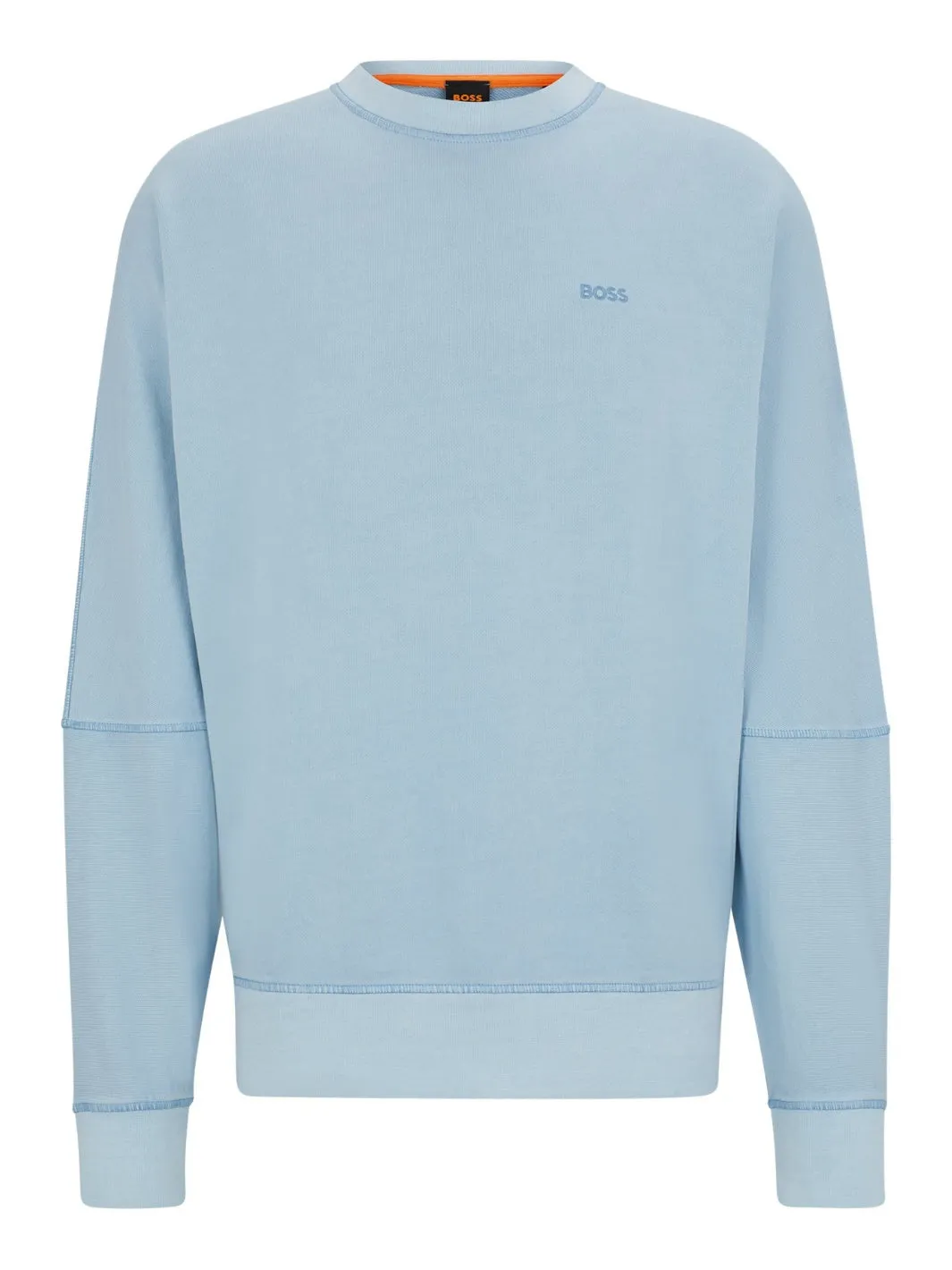 RE-GENERATIVE RELAXED-FIT SWEATSHIRT Blå