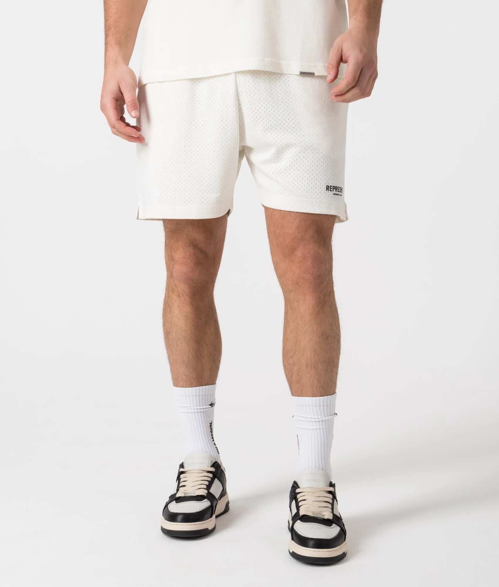 Relaxed Fit Represent Owners Club Mesh Shorts