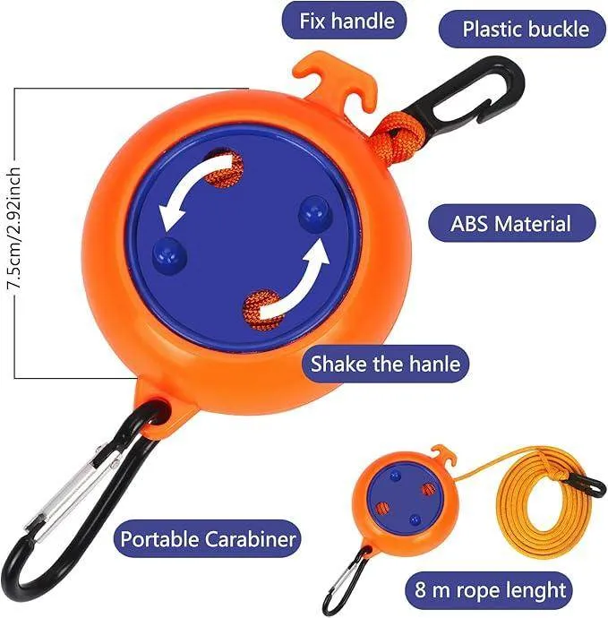 Retractable Clothes Drying Rack Rope