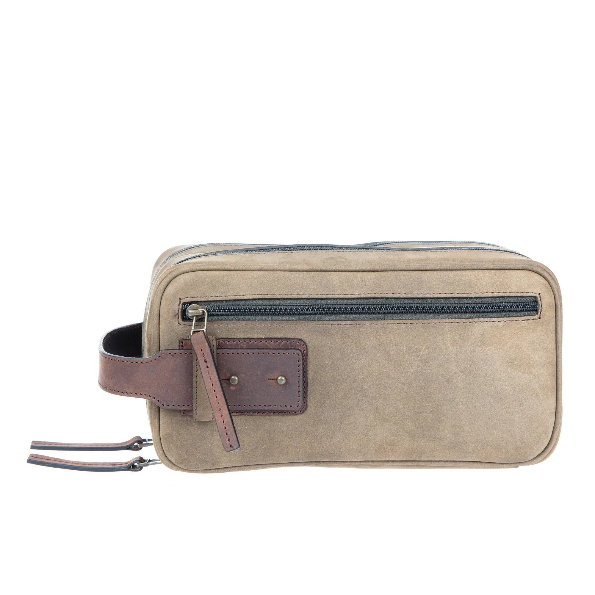 Ruitertassen Leisure Leather Toiletry Bag, Ranger