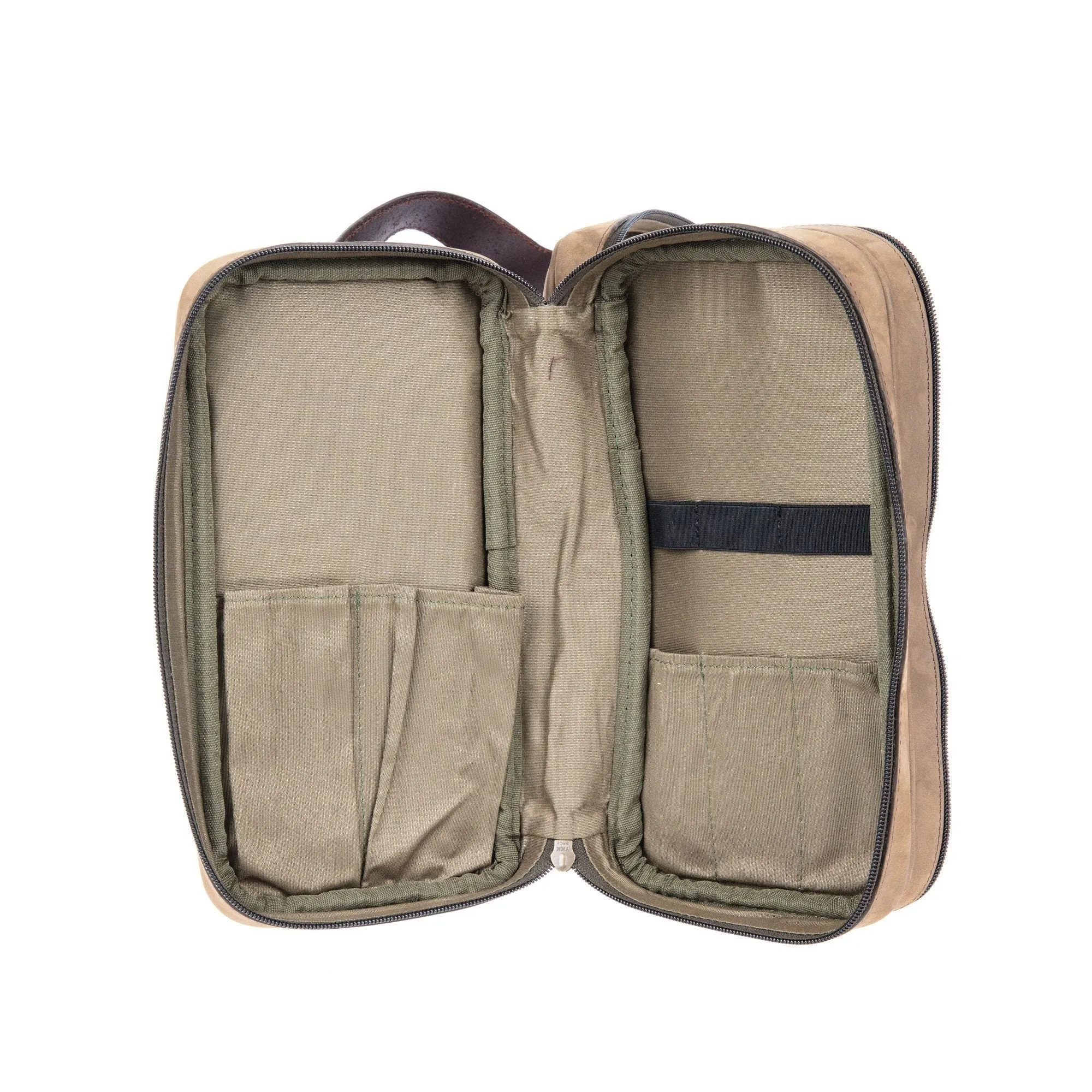 Ruitertassen Leisure Leather Toiletry Bag, Ranger
