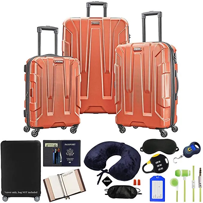 Samsonite Centric 3-Piece Luggage Set, with Accessory Kit