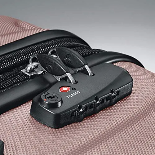 Samsonite Omni Hardside Nested Luggage Spinner Set, Pink