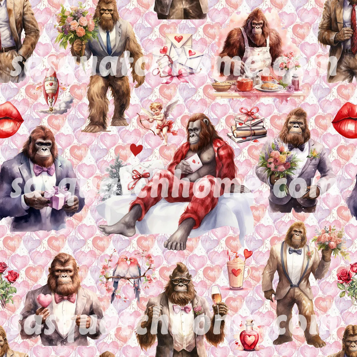 Sasquatch, Bigfoot 6 pc Bathroom Accessories Set