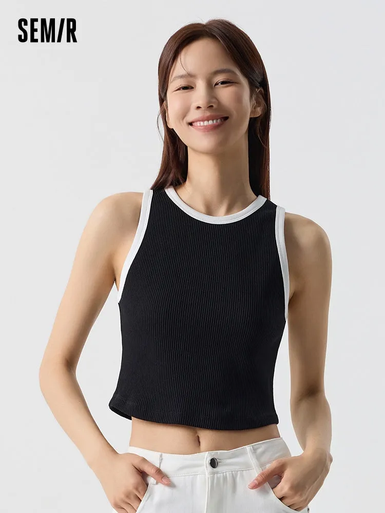 Semir Women CASUAL Style Knitted Vest