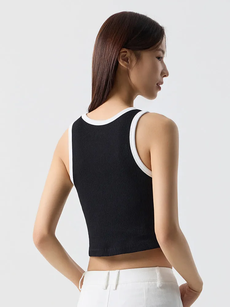 Semir Women CASUAL Style Knitted Vest