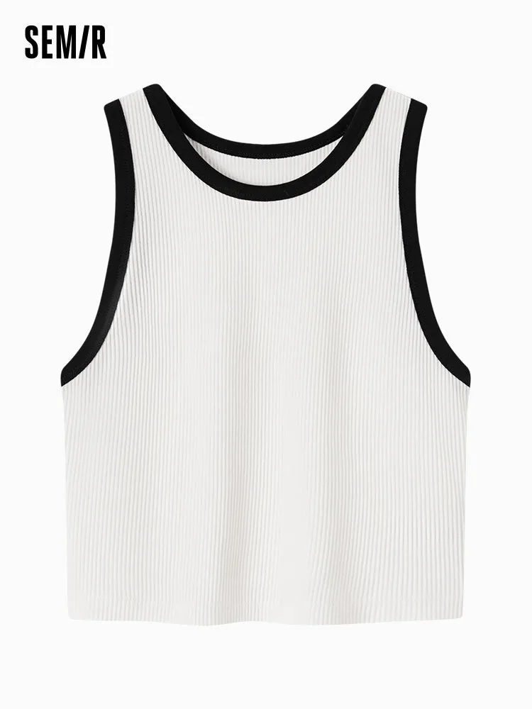 Semir Women CASUAL Style Knitted Vest