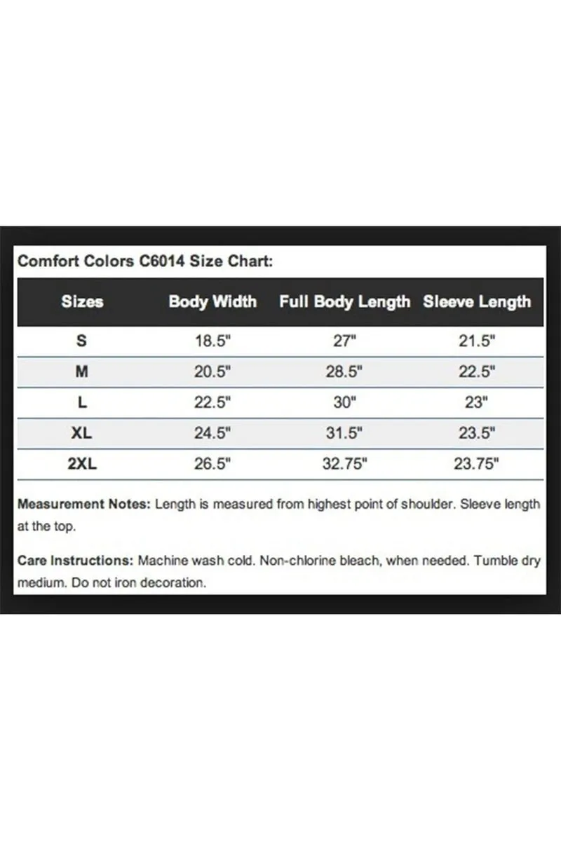 Shades of Pink/Purple Comfort Colors Long Sleeve Pocket Tee
