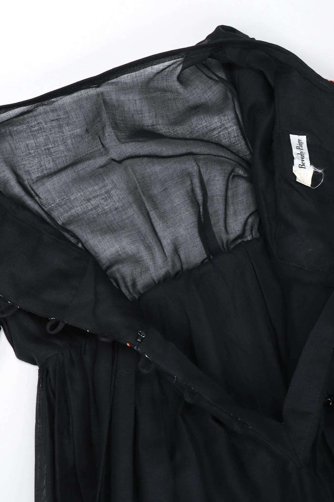 Sheer Embroidered Peasant Dress