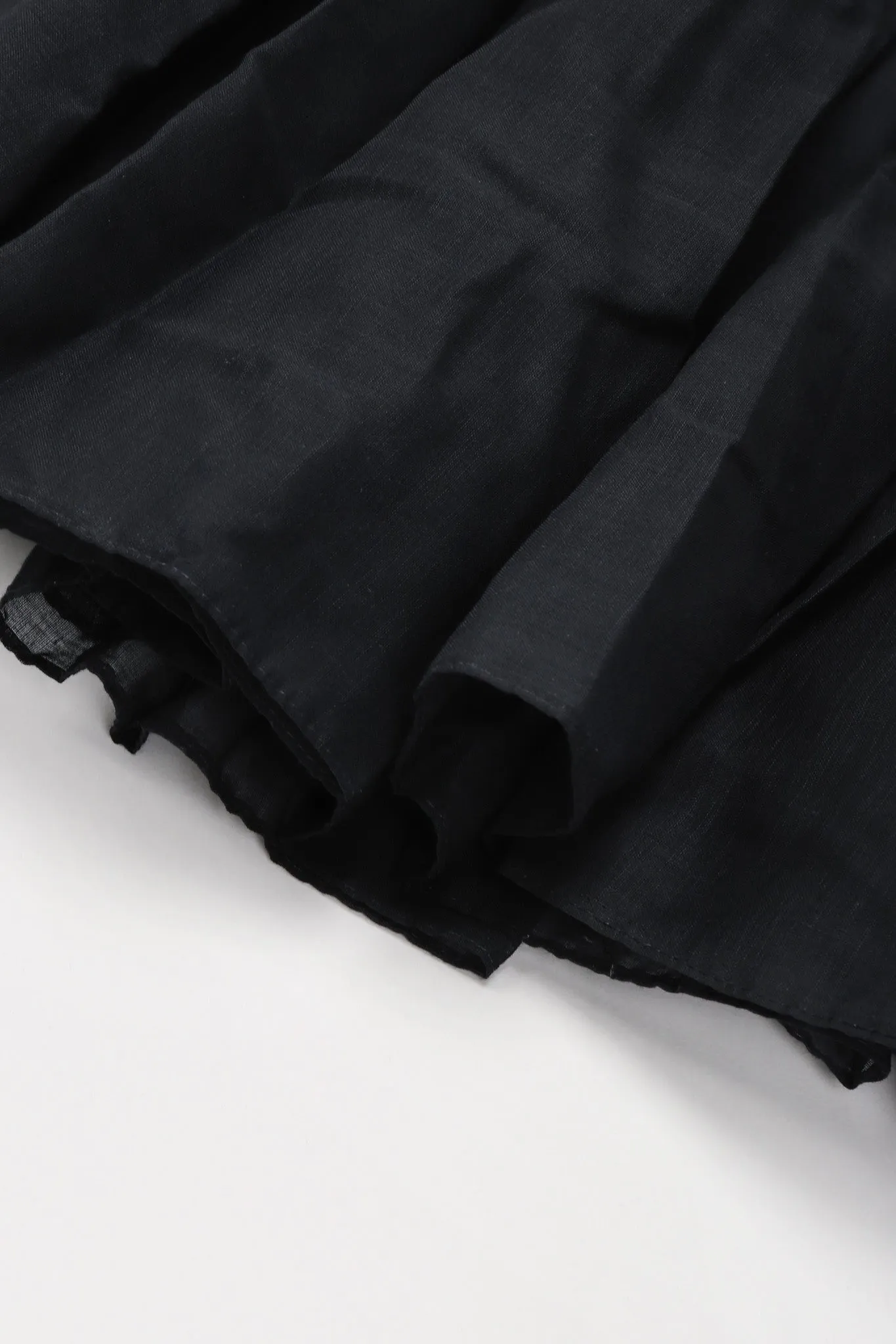 Sheer Embroidered Peasant Dress