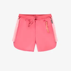 Short de sport rose, enfant  || Pink sports shorts, child