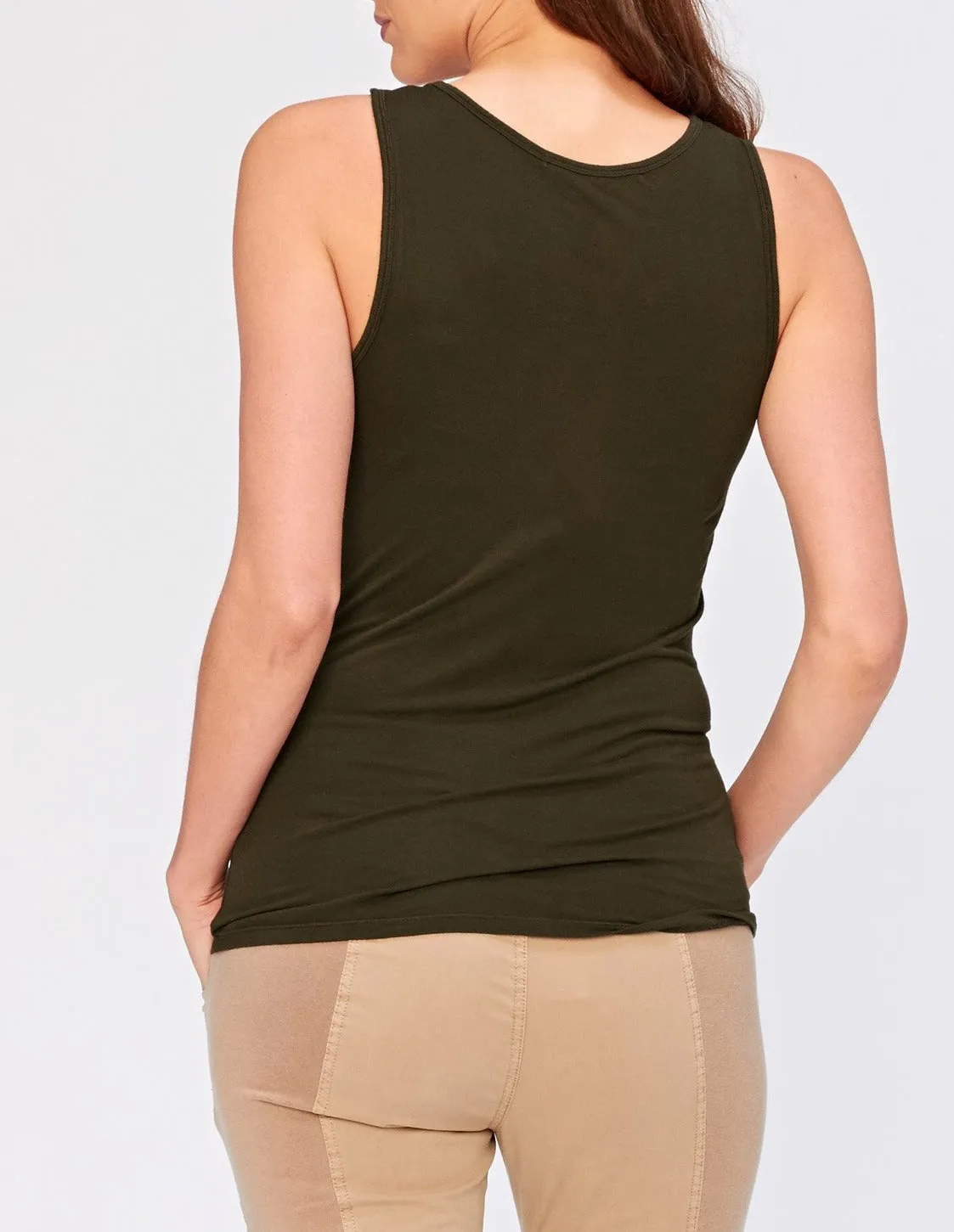 Soft Jersey Knit Tank Top