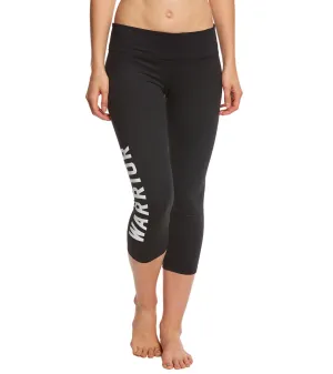 Spiritual Gangster Warrior Power Crop Yoga Capris