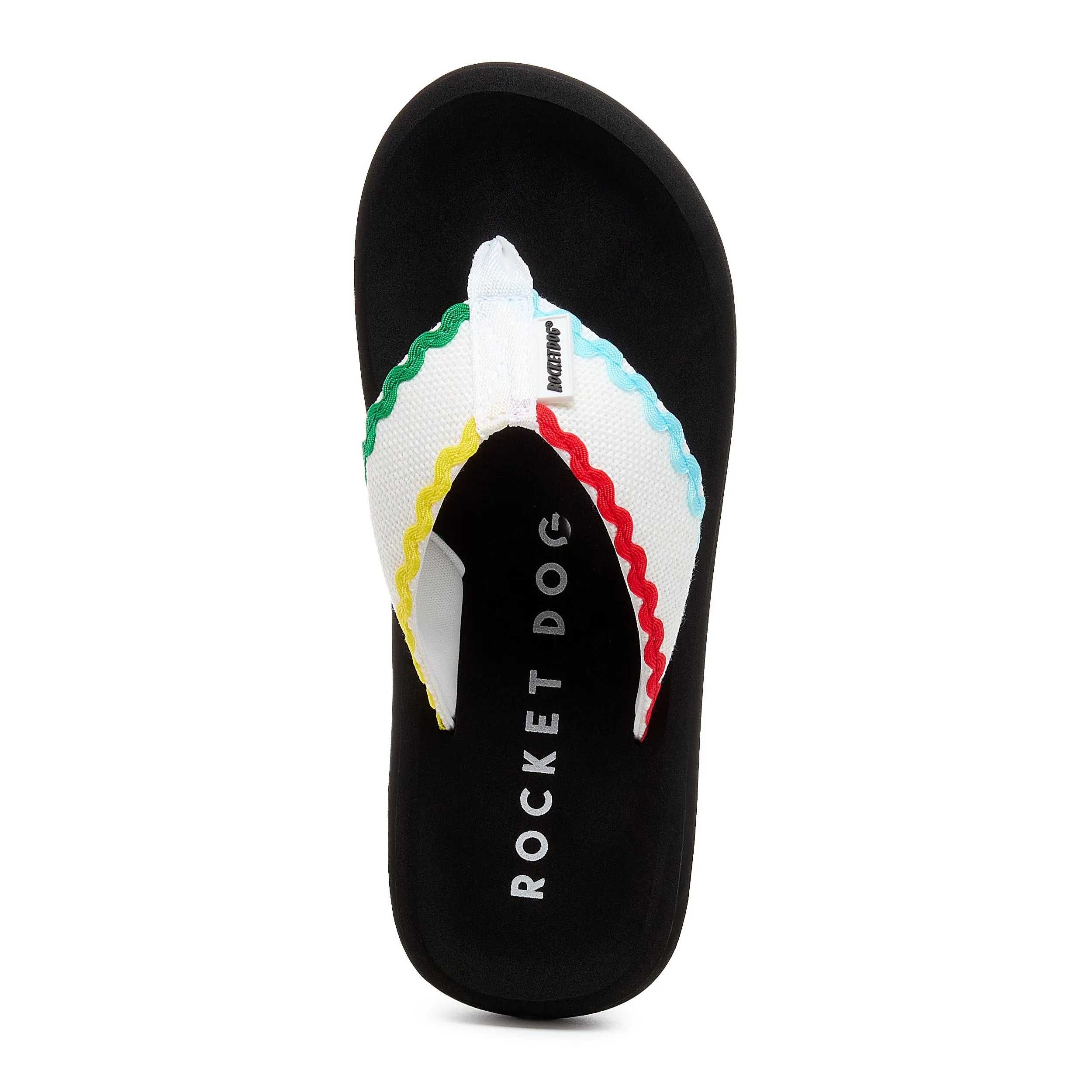 Spotlight White Waves Flip-flops