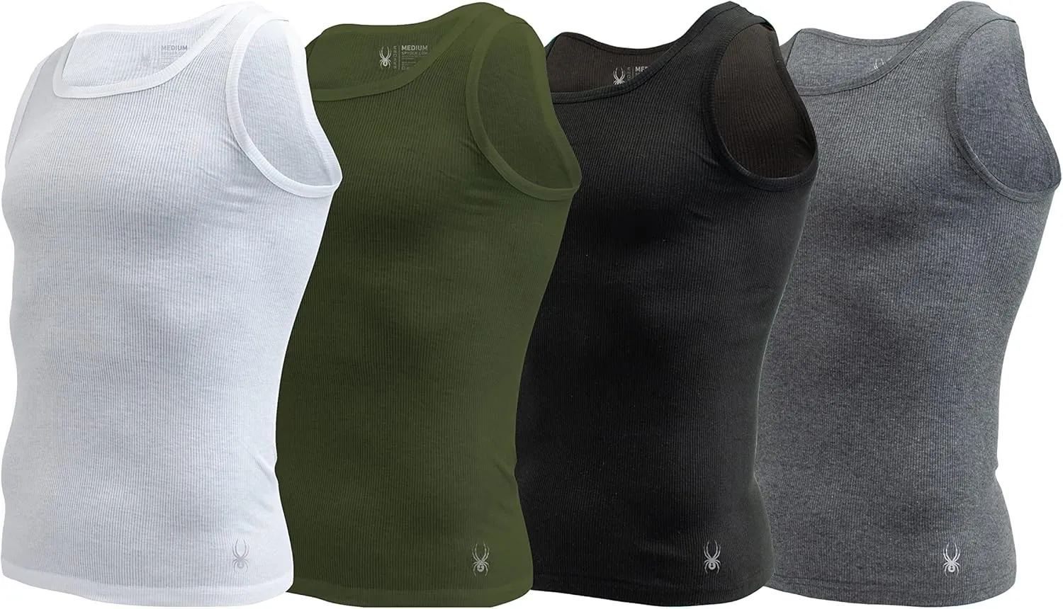 Spyder Mens Pro Cotton Pro Stretch Tank Tops A Shirts