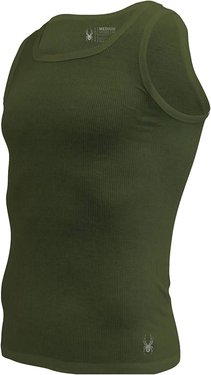 Spyder Mens Pro Cotton Pro Stretch Tank Tops A Shirts