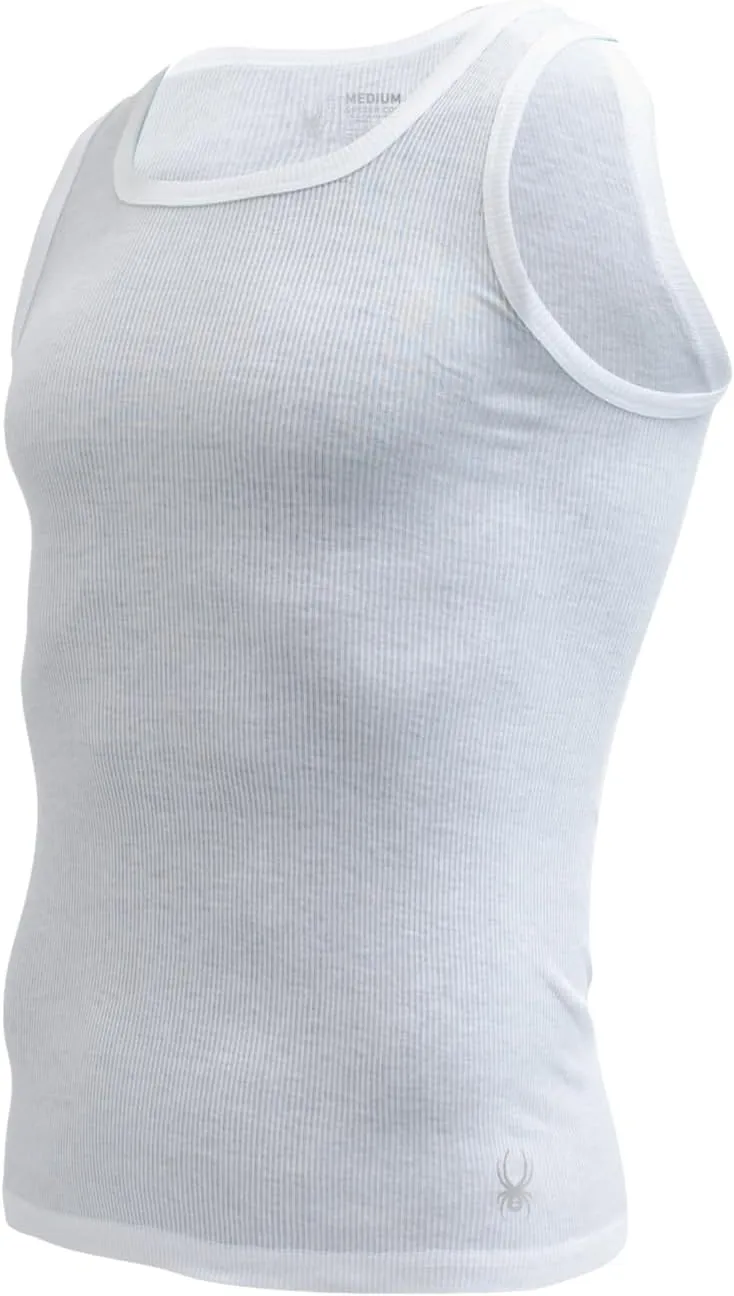 Spyder Mens Pro Cotton Pro Stretch Tank Tops A Shirts