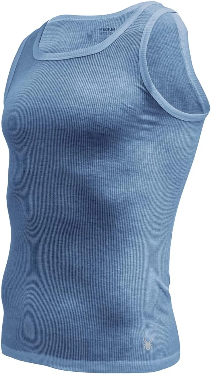 Spyder Mens Pro Cotton Pro Stretch Tank Tops A Shirts