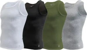 Spyder Mens Pro Cotton Pro Stretch Tank Tops A Shirts