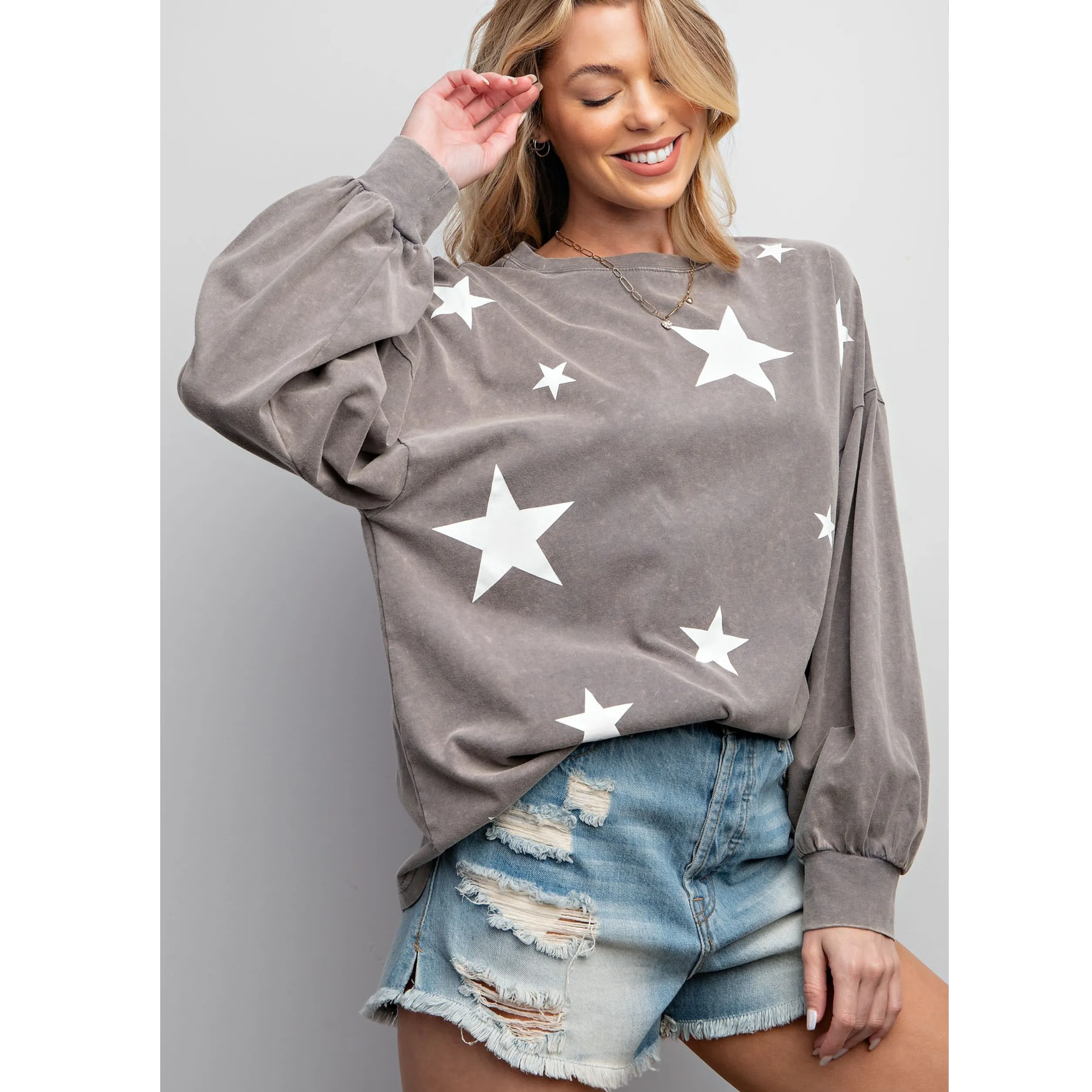 Star Light Star Bright Long Sleeve Top