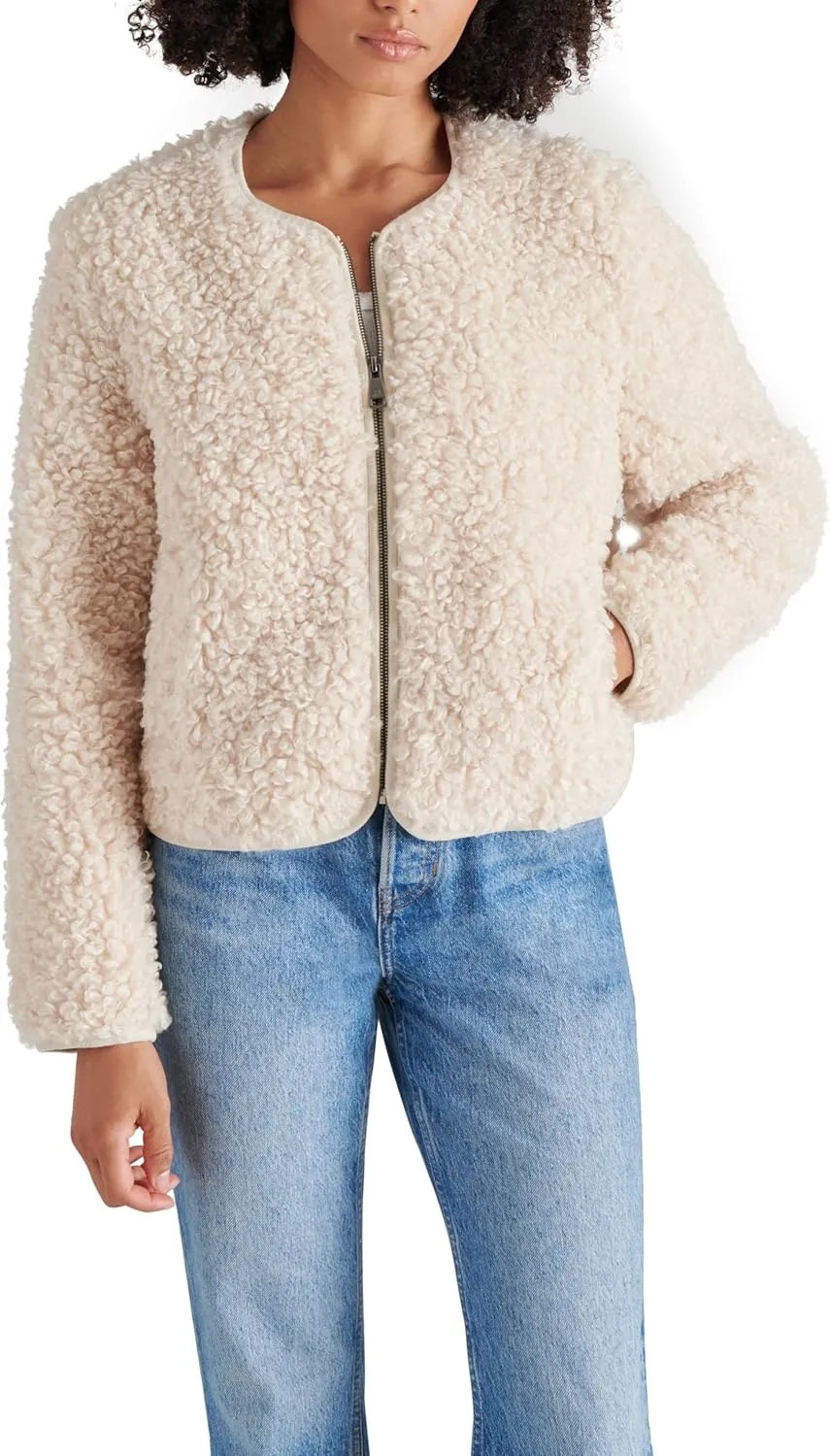 Steve Madden Apparel Women's Teddy Jacket