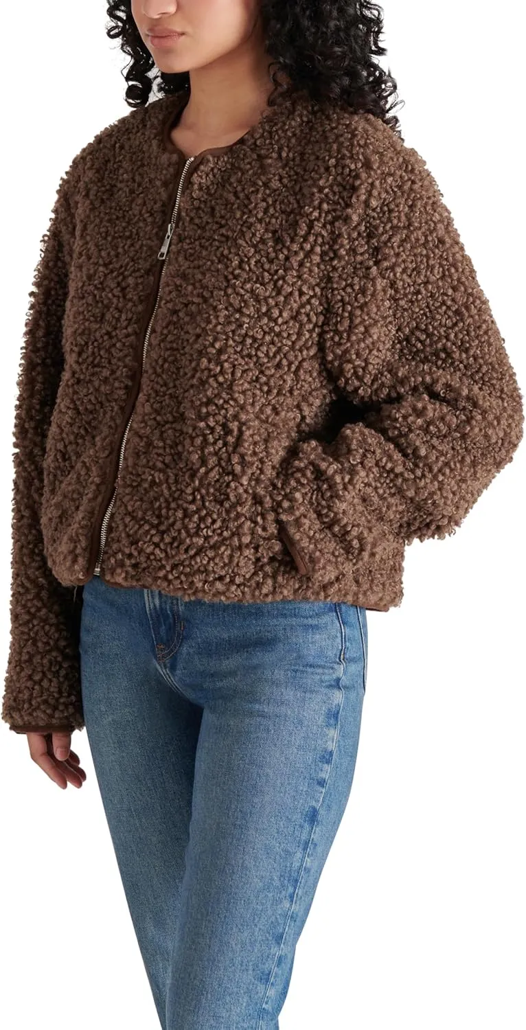 Steve Madden Apparel Women's Teddy Jacket