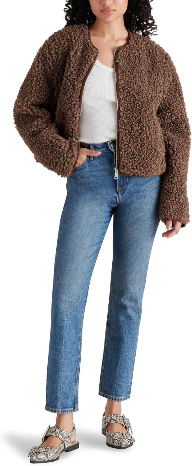 Steve Madden Apparel Women's Teddy Jacket