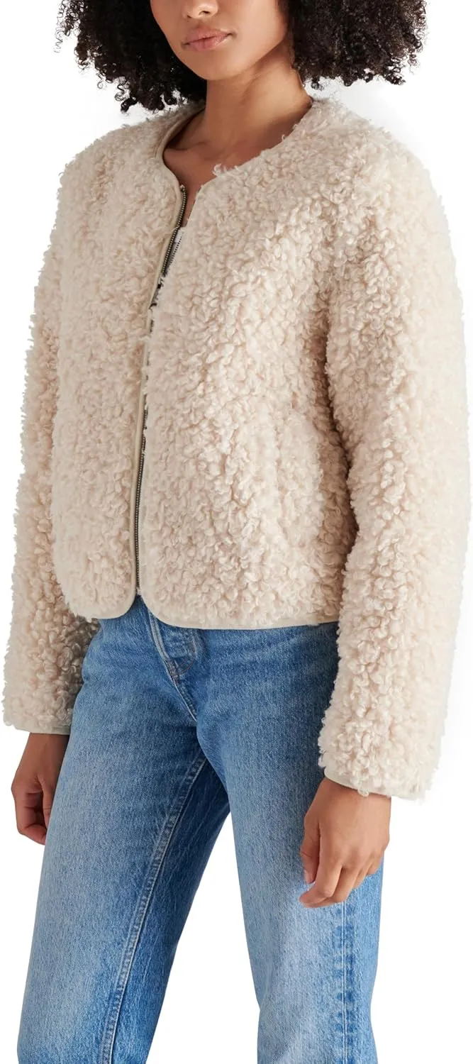 Steve Madden Apparel Women's Teddy Jacket