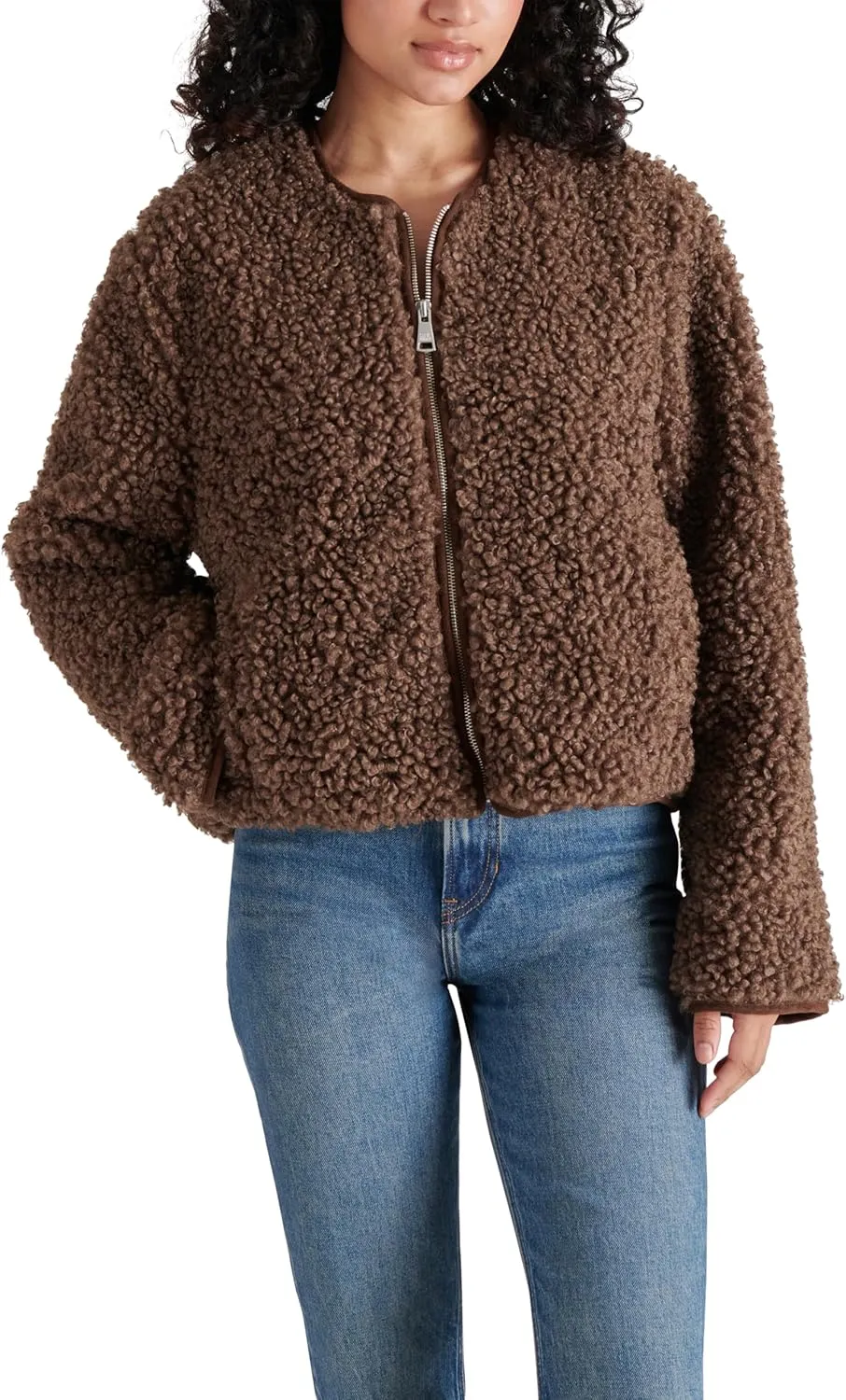 Steve Madden Apparel Women's Teddy Jacket