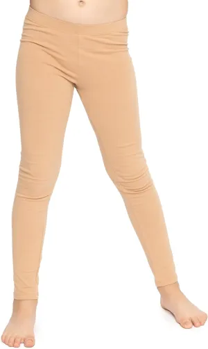 STRETCH IS COMFORT Oh So Soft Solid Youth Girls and Plus Size Leggings | Comfortable Fit for Everyday Activities | Size 2-16