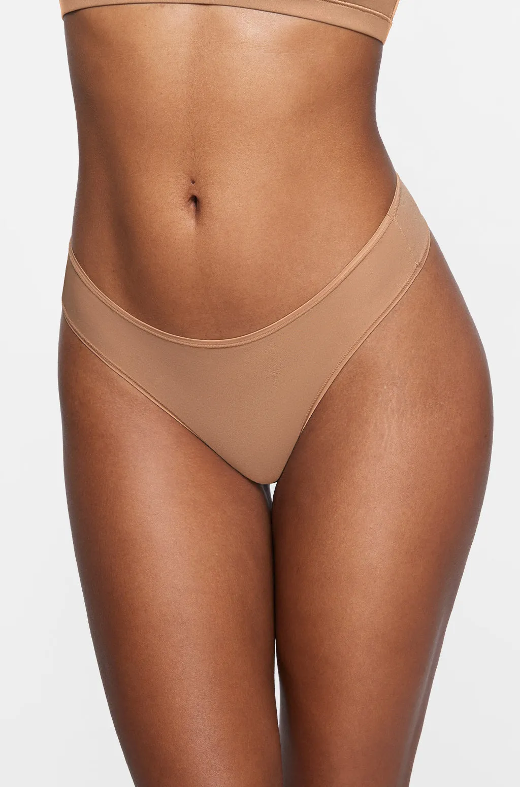 Stretchy Low Rise Thongs 3 Pack