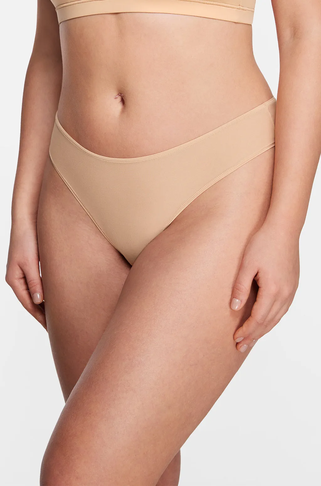 Stretchy Low Rise Thongs 3 Pack