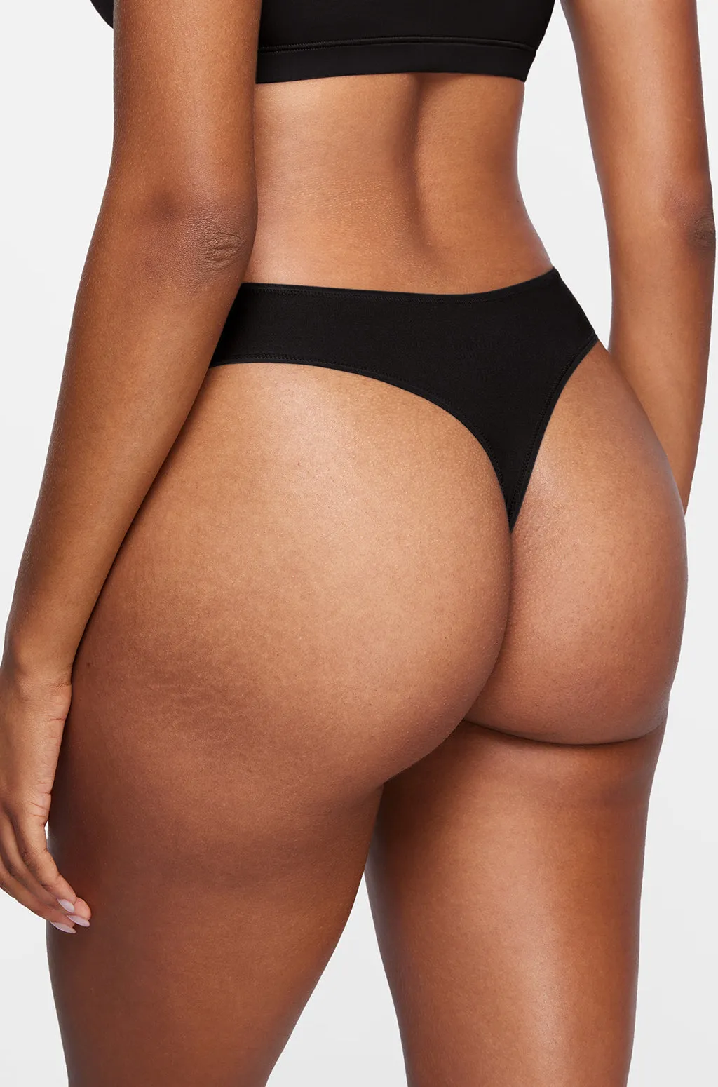 Stretchy Low Rise Thongs 3 Pack