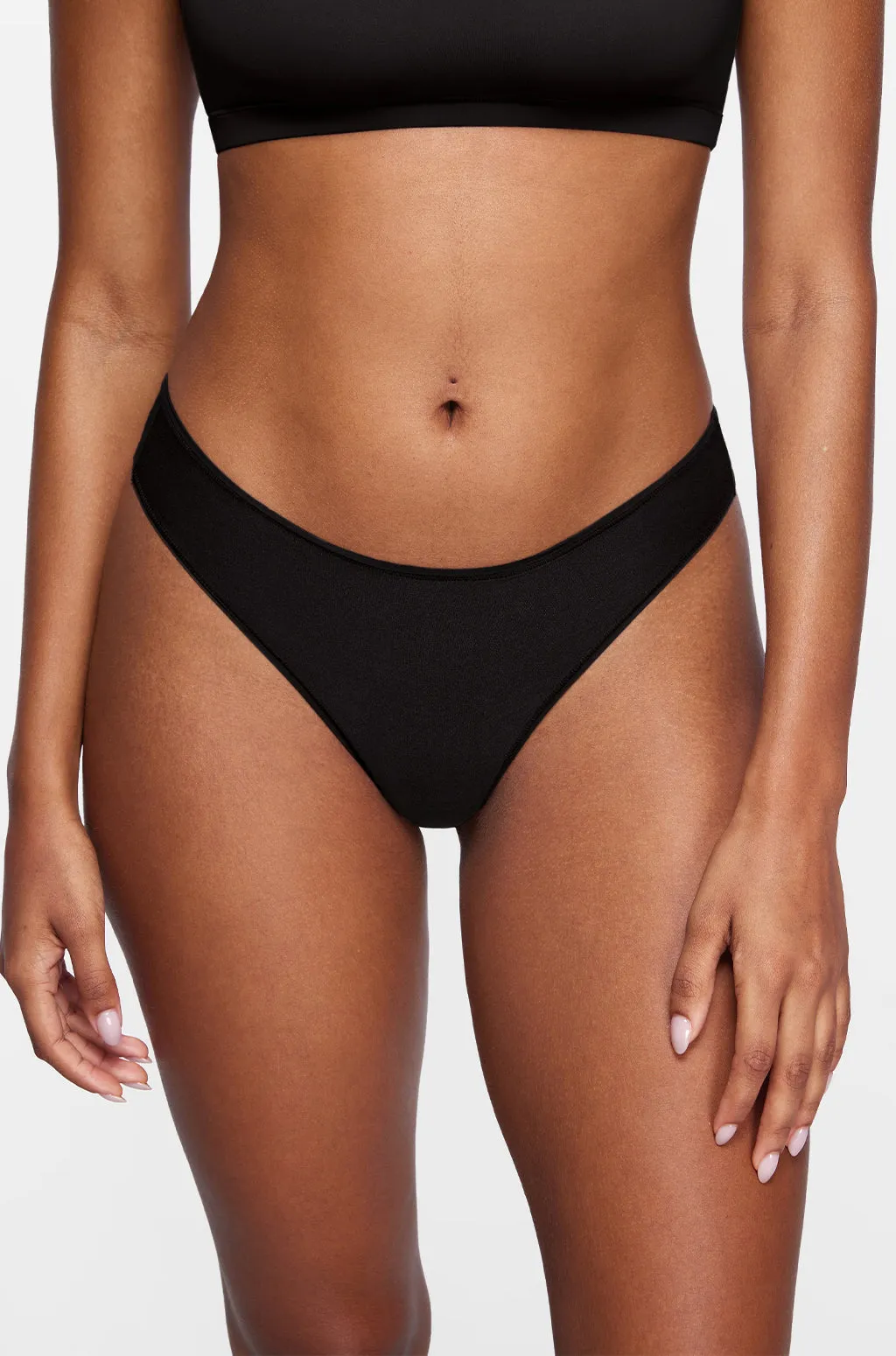 Stretchy Low Rise Thongs 3 Pack