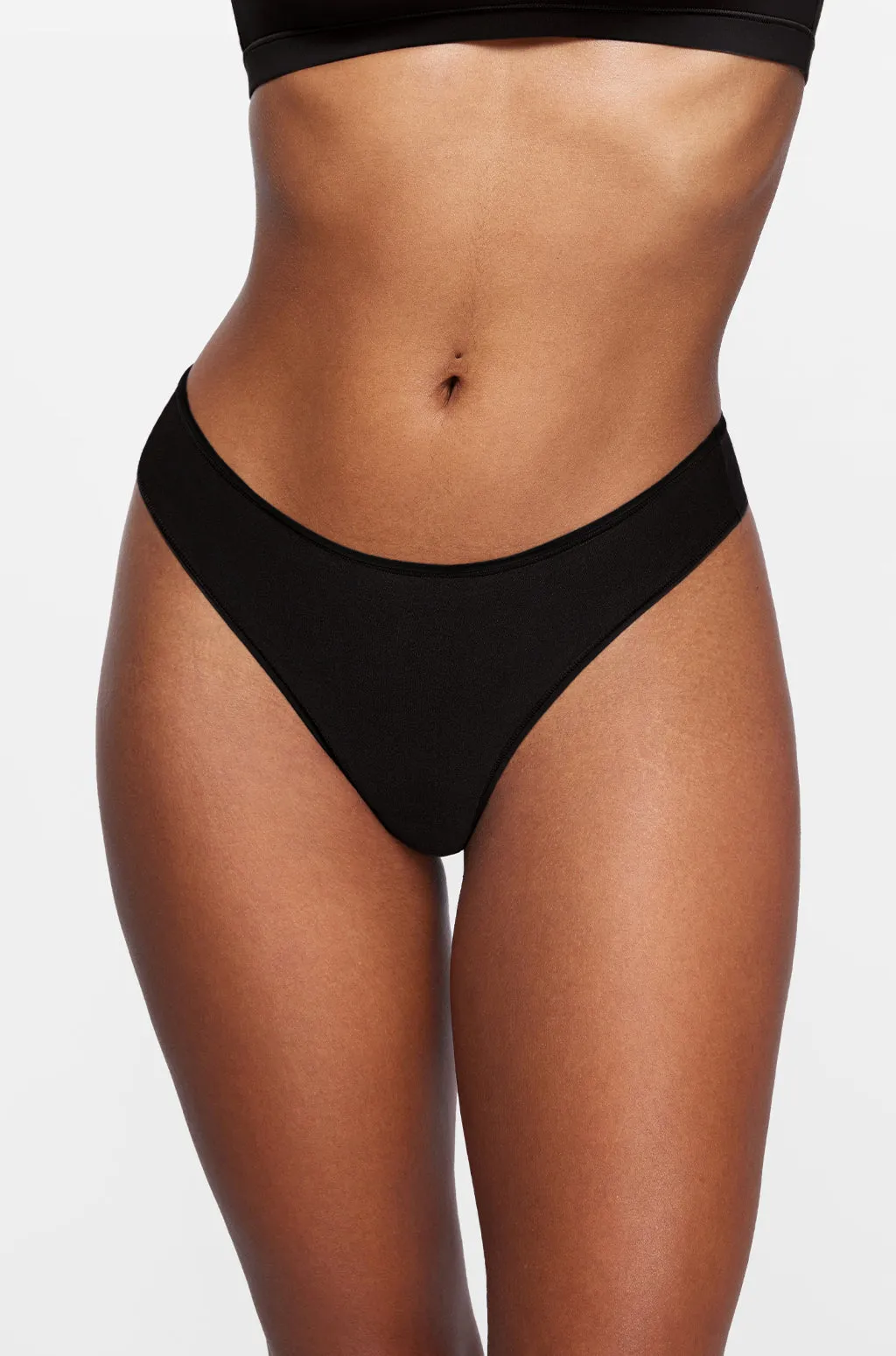 Stretchy Low Rise Thongs 3 Pack