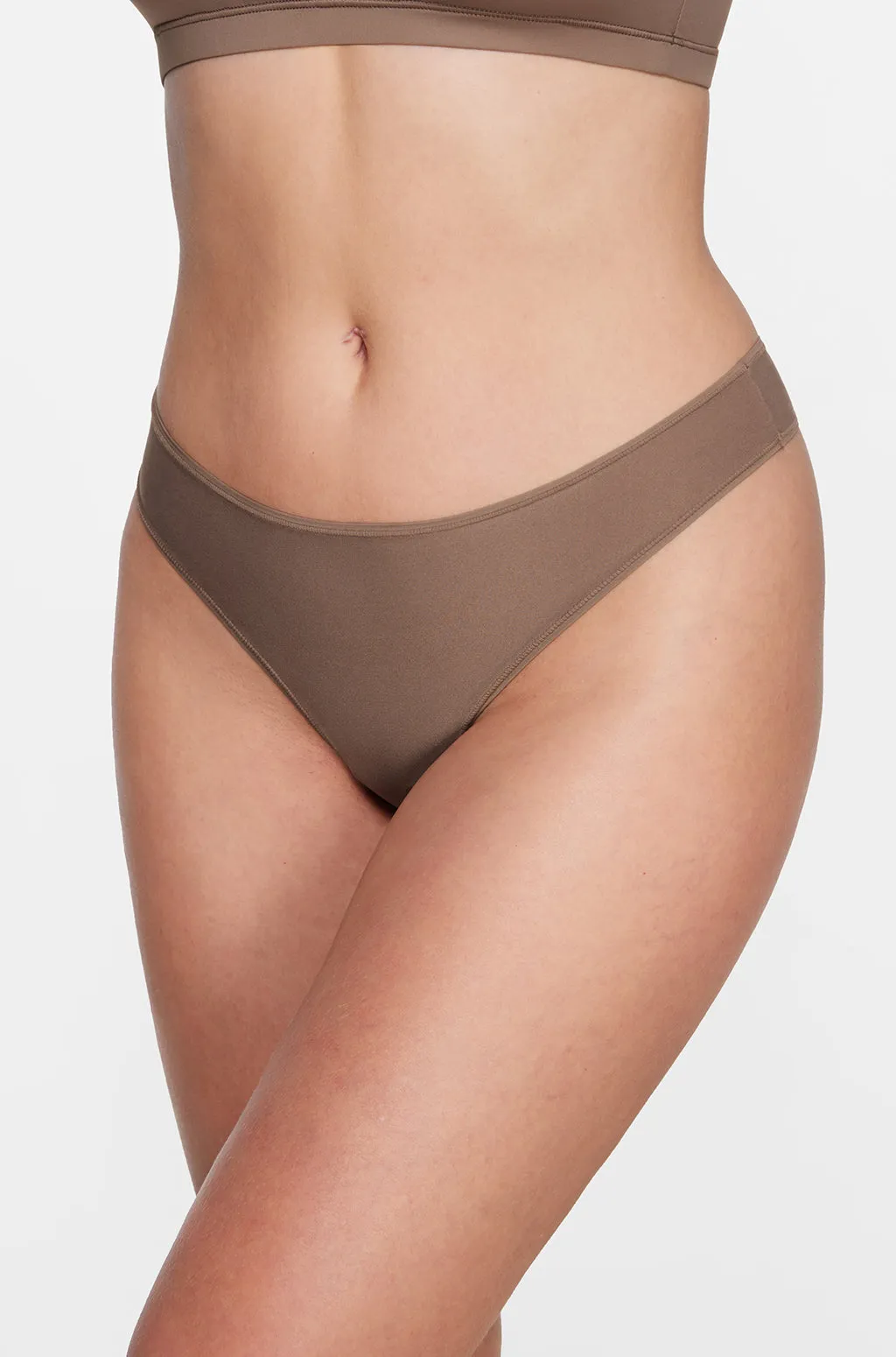 Stretchy Low Rise Thongs 3 Pack