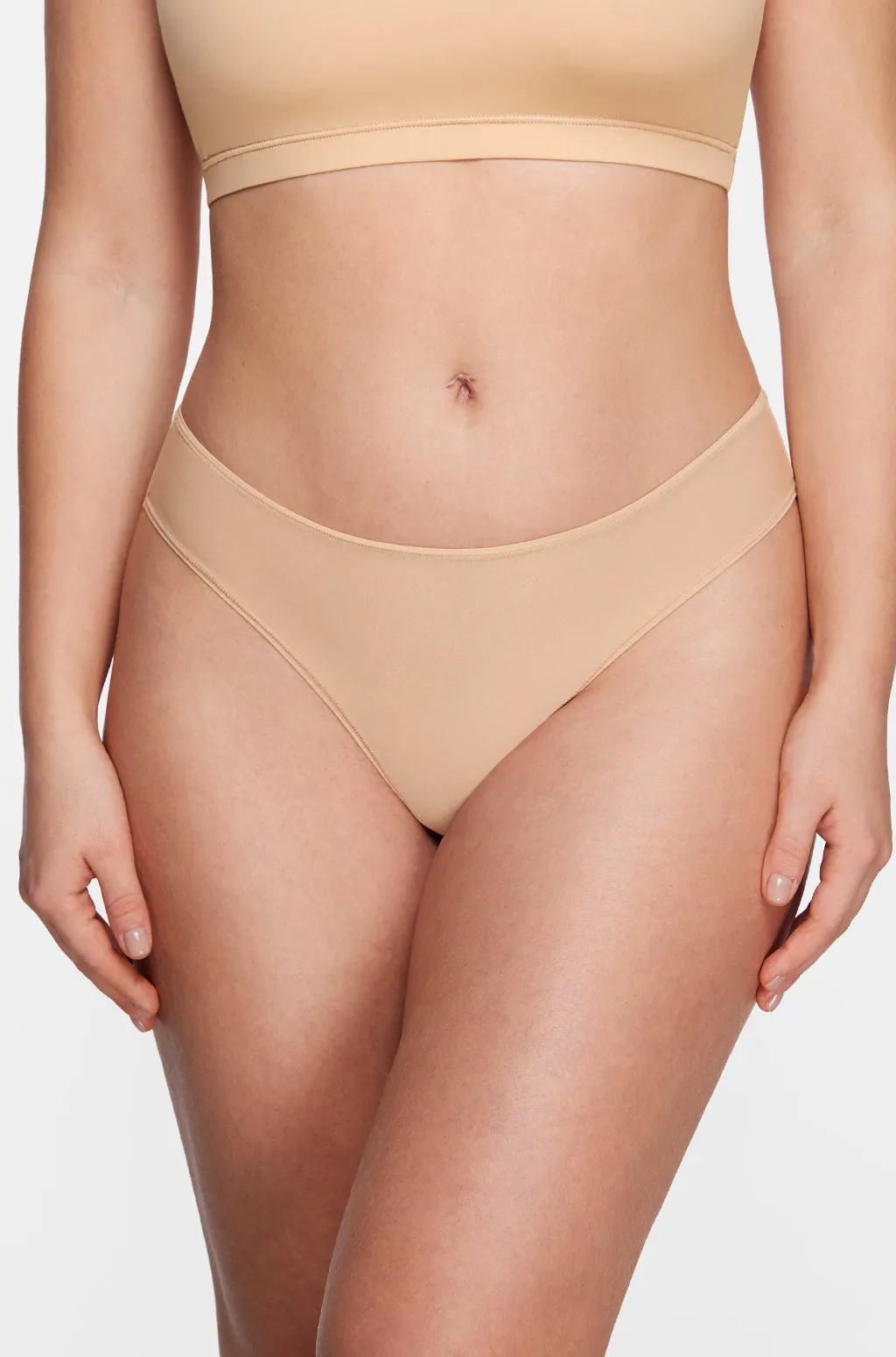 Stretchy Low Rise Thongs 3 Pack