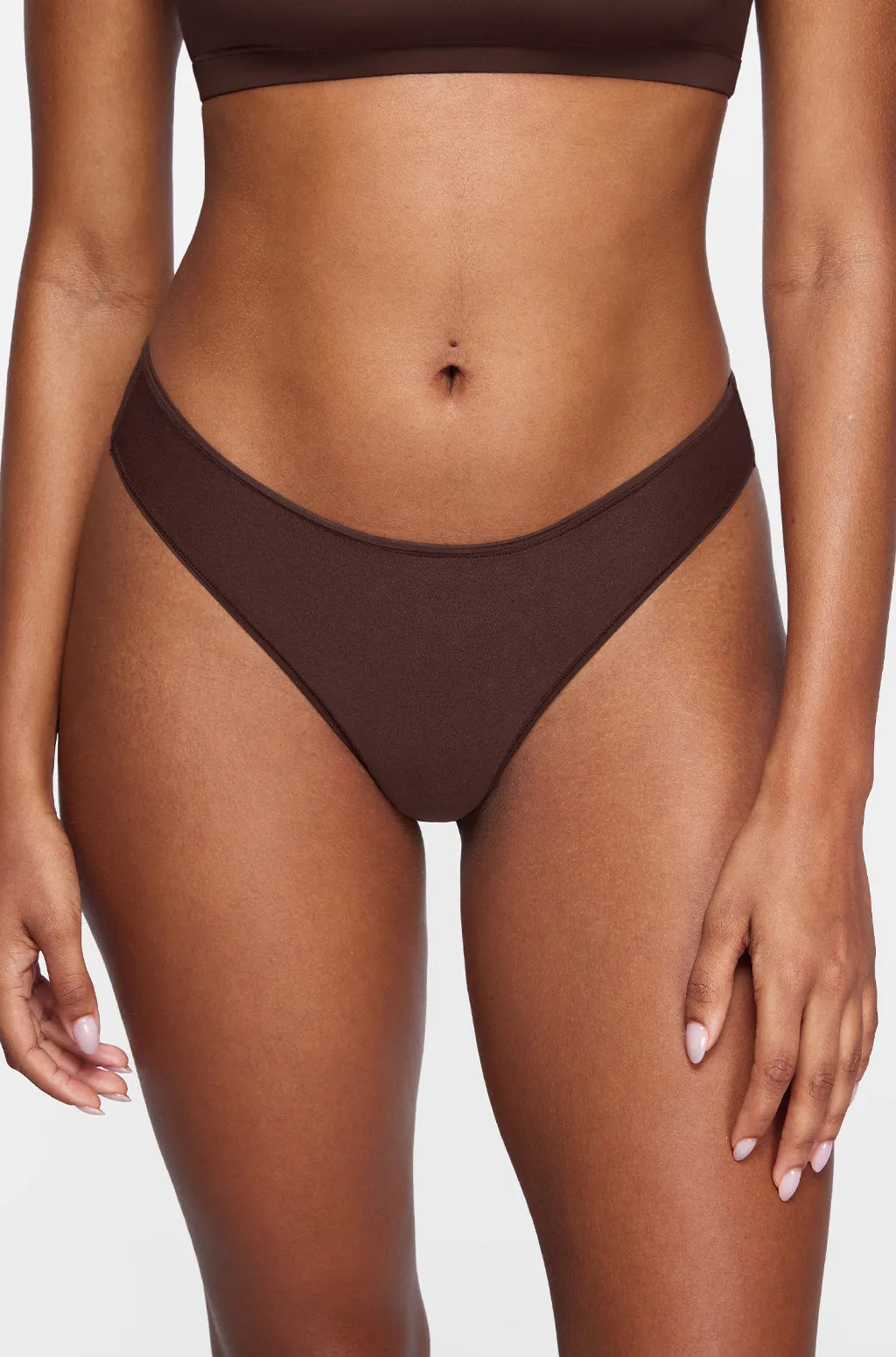 Stretchy Low Rise Thongs 3 Pack