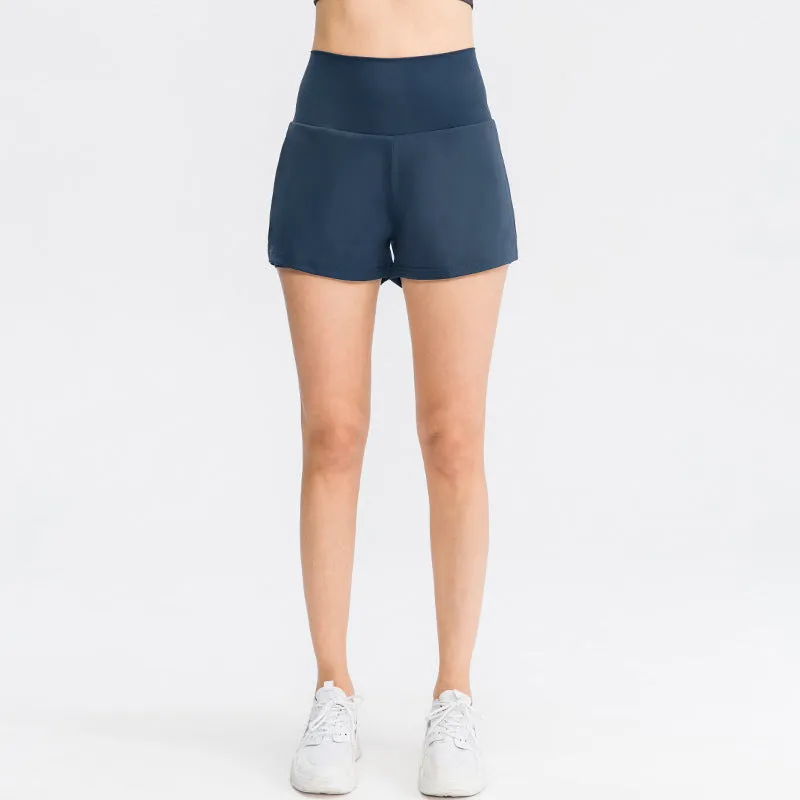 Stretchy Tennis Shorts with Pockets